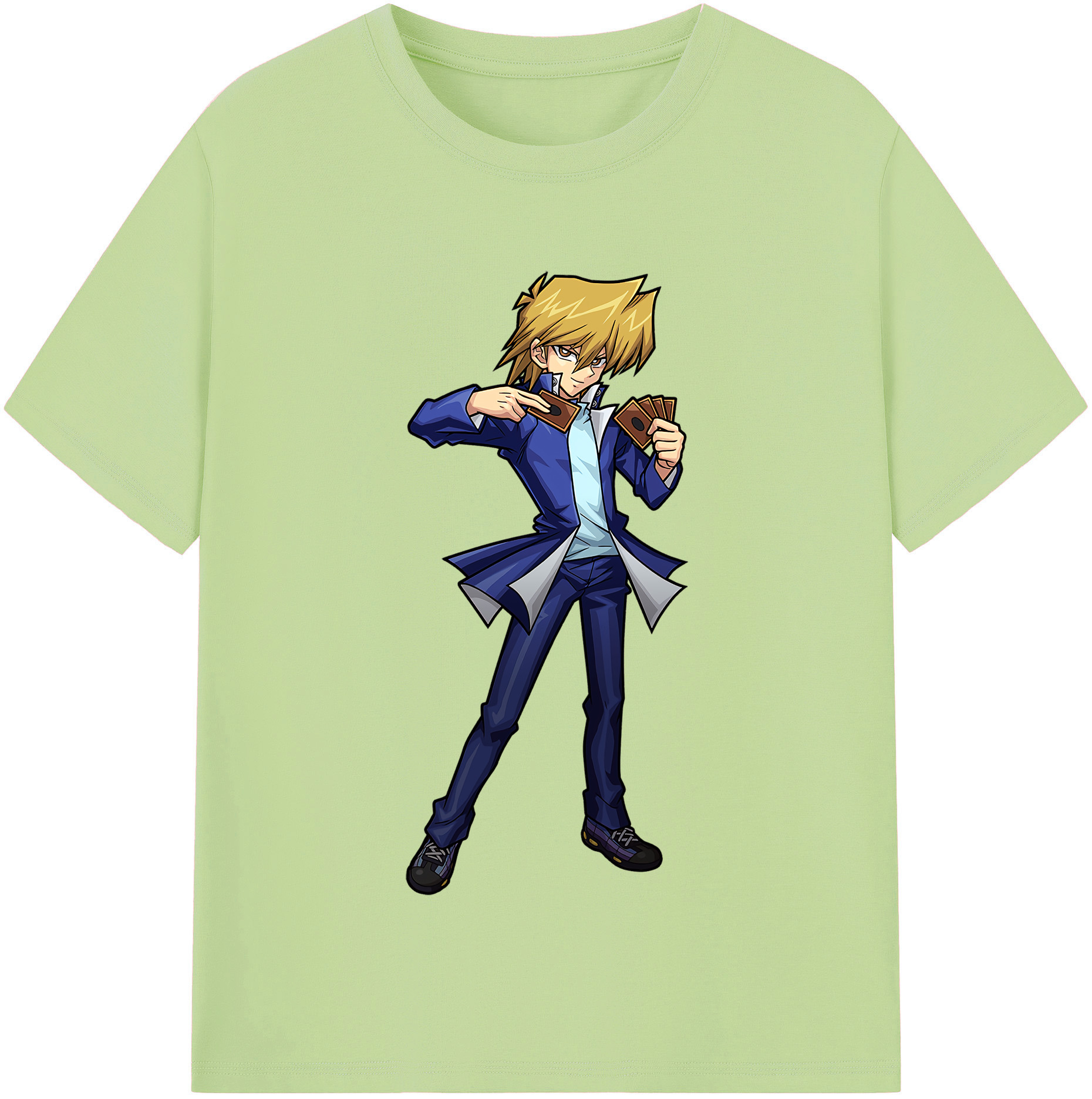 （画像用） 遊☆戯☆王 Yu-Gi-Oh! 綿100％半袖Tシャツ（フロントプリント）